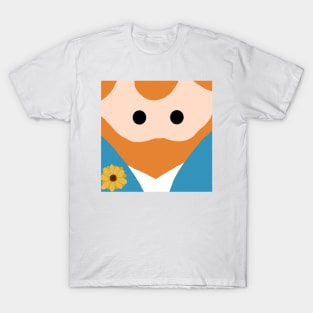 Minimalistic Vincent Van Gogh T-Shirt